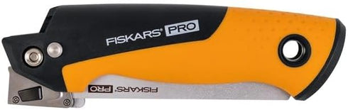 Fiskars Pro POWER TOOTH Compact Utility Hand Saw with 6 in Blade
