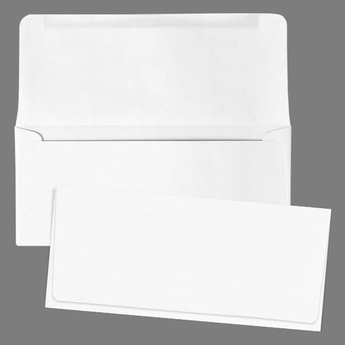 LUXPaper #9 Remittance Envelopes | 3 7/8 x 8 7/8" | Bright White | 24lb. Text | 250 Qty