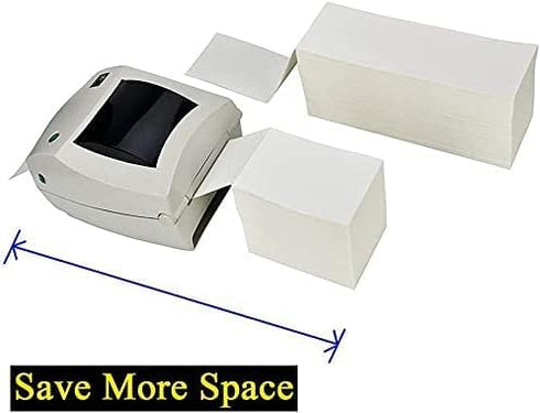 Immuson 4 6 Printer,100 x Direct Thermal Shipping Labels with Perforations, Label Paper for Thermal Label Printer