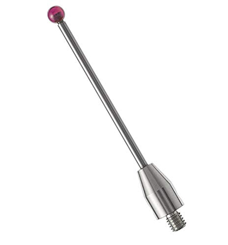 suxing CMM Touch Probe Stylus 4mm Ruby Ball Tips Tungsten Carbide Stem 50mm