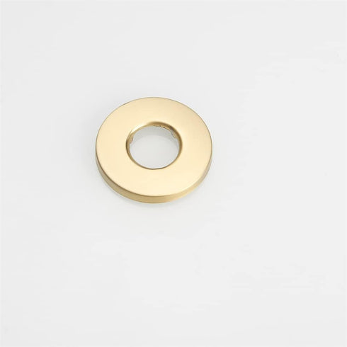 Hand Held Shower Holder with Hose Connector, Shower Head Shut Off Valve, Wall Mount, Brushed Gold