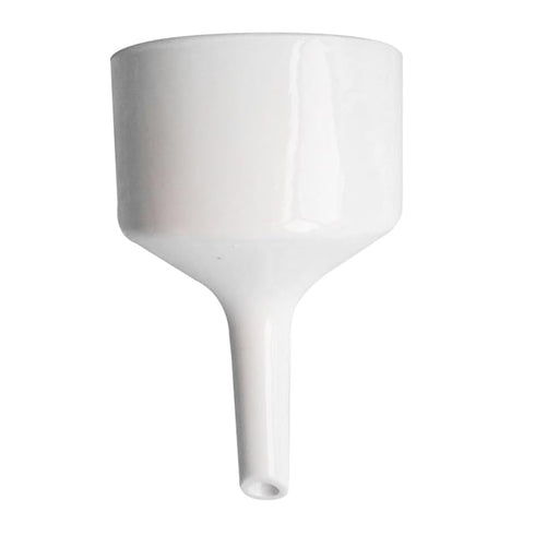 Buchner Funnel Laboratory Tool, Chemistry Strainer Funnel for Filtration, Ceramic Pottery Funnel for Student Liquid