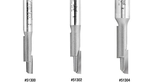 Amana Tool 51325 Carbide Tipped Stagger Tooth Plunge, 1/2 Dia x 3-1/2 x 1/2" Shank