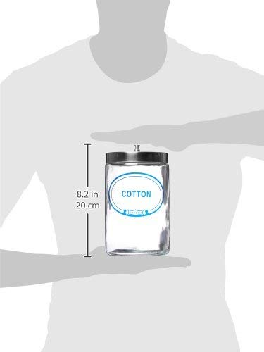 Cotton Storage Jar - Grafco Glass Sundry Jar for Medical Use