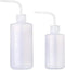 Wash Bottle 500ml and 250ml Narrow Mouth Squeeze Bottle, Medical Lab Plastic Safety No Spill Watering Cans