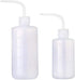 Wash Bottle 500ml and 250ml Narrow Mouth Squeeze Bottle, Medical Lab Plastic Safety No Spill Watering Cans