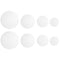 SOLUSTRE 8pcs Beaker Lid Glass Watch Instruments, Laboratory Glass Beaker Cover for Chemistry Glasses