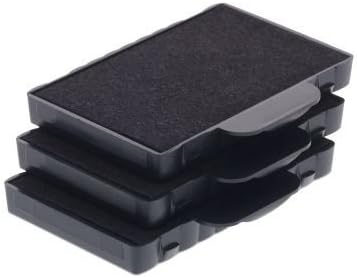 Trodat Replacement Ink Cartridge 6/56 - Pack of 3, Color Black