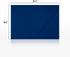 LUXPaper 4Bar A1 Contour Flap Invitation Envelopes | 3 5/8" x 5 1/8" | Navy Blue | 80lb. Text | 50 Qty