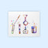 Dignovel Studios 8X10 Unframed Chemical Lab Test Tubes Pipette Chemistry Medical Art Laboratory Science Biology Education Watercolor Art Print Poster Wall Hanging Decor DN800