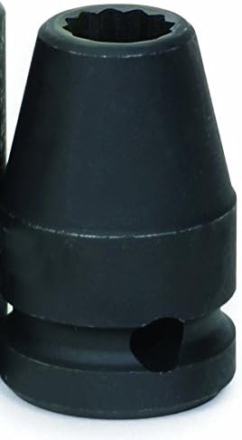 Williams 37613 1/2-Inch Drive 13mm Standard Impact Socket, 12-Point
