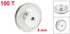 uxcell Silver Tone Aluminum Alloy 100 Teeth 8mm Pilot Bore Screwed Timing Pulley