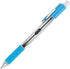 TUL 4-Pack Retractable Gel Pens, Medium Point 0.7 mm, Silver Barrel, Assorted Inks (Blue, Red, Green, Sky Blue)