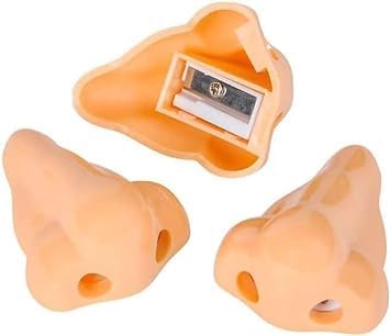 Funny Nose Pencil Sharpener, Mini Pencil Sharpener, Classroom Supplies, School and Office Supplies Pencil Sharpeners