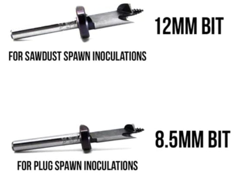 12 mm Mushroom Log Inoculation Drill Bit - Essential Growing Tool
