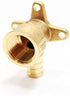 (Pack of 4) EFIELD Pex Fitting, 1/2 Inch x 1/2 Inch Female NPT Drop-Ear Elbow Brass