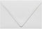 LUXPaper A4 Contour Flap Invitation Envelopes | 4 1/4" x 6 1/4" | White | 50 Qty