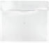 JAM PAPER Plastic Envelopes with Button & String Tie Closure, Large Booklet 12 x 18, Clear, 3/Pack