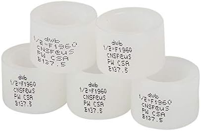EFIELD 1/2 Inch F1960 Expansion Rings/Sleeves for Pex A Piping System (Pack of 50)