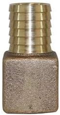 Merrill MFG RBHENL1000 1" No-Lead Bronze Hydrant Elbow