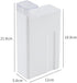 DEWIN Laundry Detergent Dispenser, Detergent Dispenser, Refluxable Laundry Detergent Container, Plastic Liquid Laundry