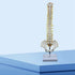 Beuiouer 45CM Human Spine with Pelvic Model Human Anatomical Anatomy Spine Model Spinal Column Model+Stand Fexible