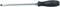 K Tool International 16208 Pro Series 8" Slotted Screwdriver for Garages, Repair Shop and DIY, Soft Triangular Grip, Non-slip, Chrome Vanadium Blade, Black by K Tool International