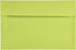 JAM PAPER A9 Colored Invitation Envelopes - Ultra Lime Green Peel & Seal Closure 100/Pack