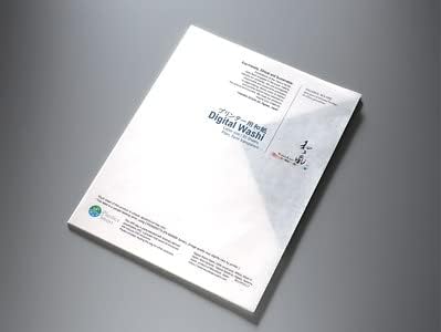 Japanese Traditional Ogawa Washi Paper for Digital Printing - Letter Size (8.5 x 11 in) - Plain Translucent - 30 Sheets - Made in Ogawa, Japan