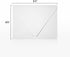 LUXPaper A2 Contour Flap Invitation Envelopes | White | 4 3/8" x 5 3/4" | 80lb. Text | 100% Recycled | 50 Qty