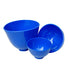 3pcs/Set Lab Rubber Mixing Bowl Plastic Lab Silicon Bowl Mixing Spatulas Spoon