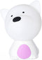 TTBDDDYH LED Kids Night Light, Cute Puppy Soft Silicone Warm Light Baby Nursery