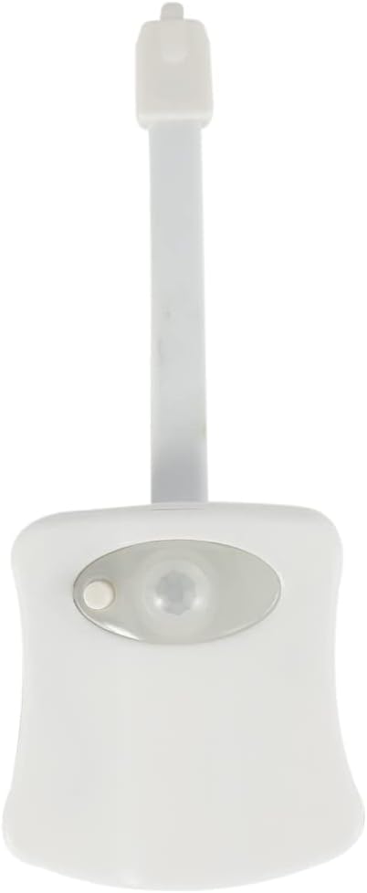 UYEXM 8 Toilet Light Motion Activated Sensor, Toilet LED Night Light, Colors Changing, Toilet Bowl Glow Night Light