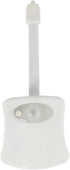 UYEXM 8 Toilet Light Motion Activated Sensor, Toilet LED Night Light, Colors Changing, Toilet Bowl Glow Night Light