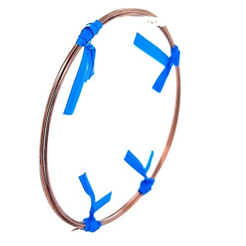 15 Feet High-Copper Wire Solder, Self-Fluxing, 18 Gauge Cadmium-Free, Made in USA by CRAFT WIRE