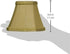 CS-714AGL 3 5 4.5, Royal Designs, Inc. Inverted Corner Bell Chandelier Shade with Decorative Trim, x x Antique Gold