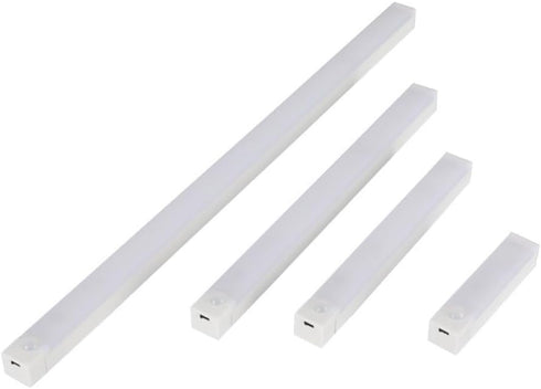Shophubio 3 Dimmable Closet Hallway(30cm) Smart Sensor Night Light, USB Rechargeable Motion Activated LED Strip