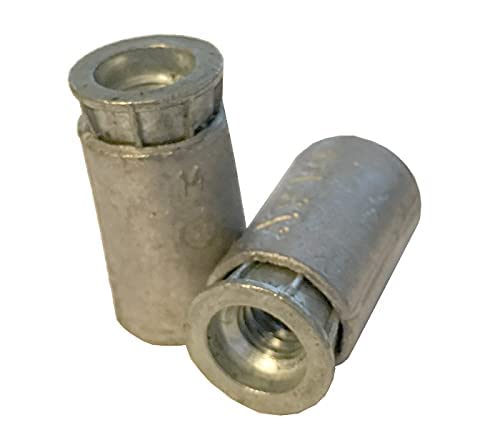 N C MORIN Qty 6-100 Pieces Anchors for Concrete 1/4-20 Thread for Hurricane Shutter &