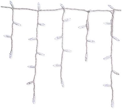Generic 47691-88 HW Cool White C3 LED Icicle Light Set, 105 Count