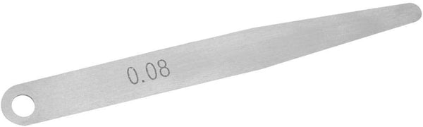 5pcs Feeler Gauge: Metric Thickness Feeler Gauge Measurement Tool (0.08mm)