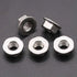 RoyceMart (20 M8-1.25 304 PCS) Hexagon Flange Nuts with Non-Serrated Flange Washer Head, Stainless Steel, Hex Drive