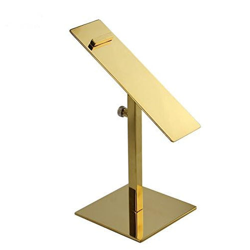 Adjustable Gold Stainless Steel Shoe Display Stand Holder