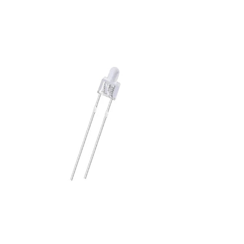 LDGSUPH 2mm Light(10pcs Led Pacifier Type Red Yellow Green Bule Warm White Water Clear Lens Big Wide Angle Light Diodes