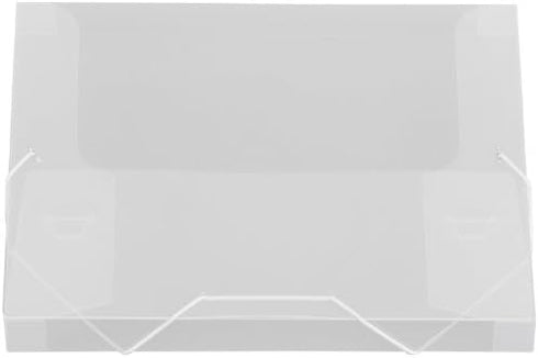 Lion File-N-Tote Plastic Document File, 13 x 9-7/8 Inches, Clear, 1 File