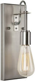 FORTE 7113-01-55 Silver One Light Wall Sconce