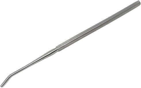 Mall Probe and Seeker Dissecting Instrument, Angular Semi-Blunt Tip Stainless Steel for Lab Dissections (1 Pcs)