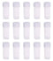 50PCS 5ML Plastic Sample Bottles with Lid - Small Vial Storage Container for Small Items