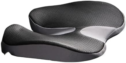 Generic Tailbone Orthopedic Memory Foam Prostate Cushion - Non-Slip Support for Sciatica & Back Pain Relief - Comfort