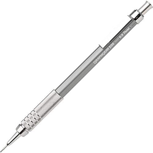 Pentel GraphGear 500 Automatic Drafting Pencils - PG523E, PG525A, PG527C, PG529N, 1 for Each by Pentel