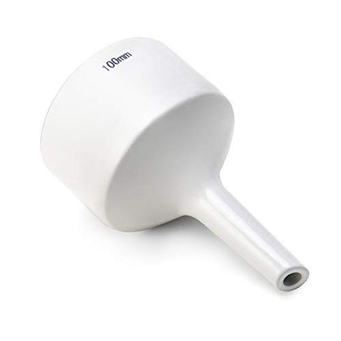 QWORK 100mm Porcelain Buchner Filtration Funnel for Lab